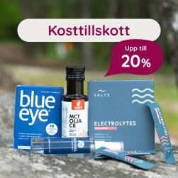 Kosttillskott  upp till 20 %